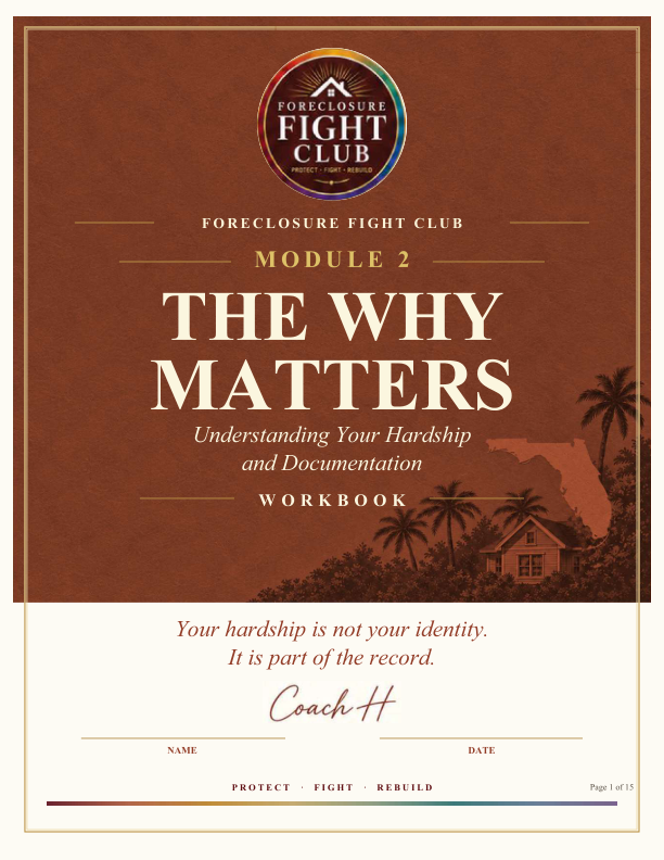 Actual cover of Module 2, The Why Matters